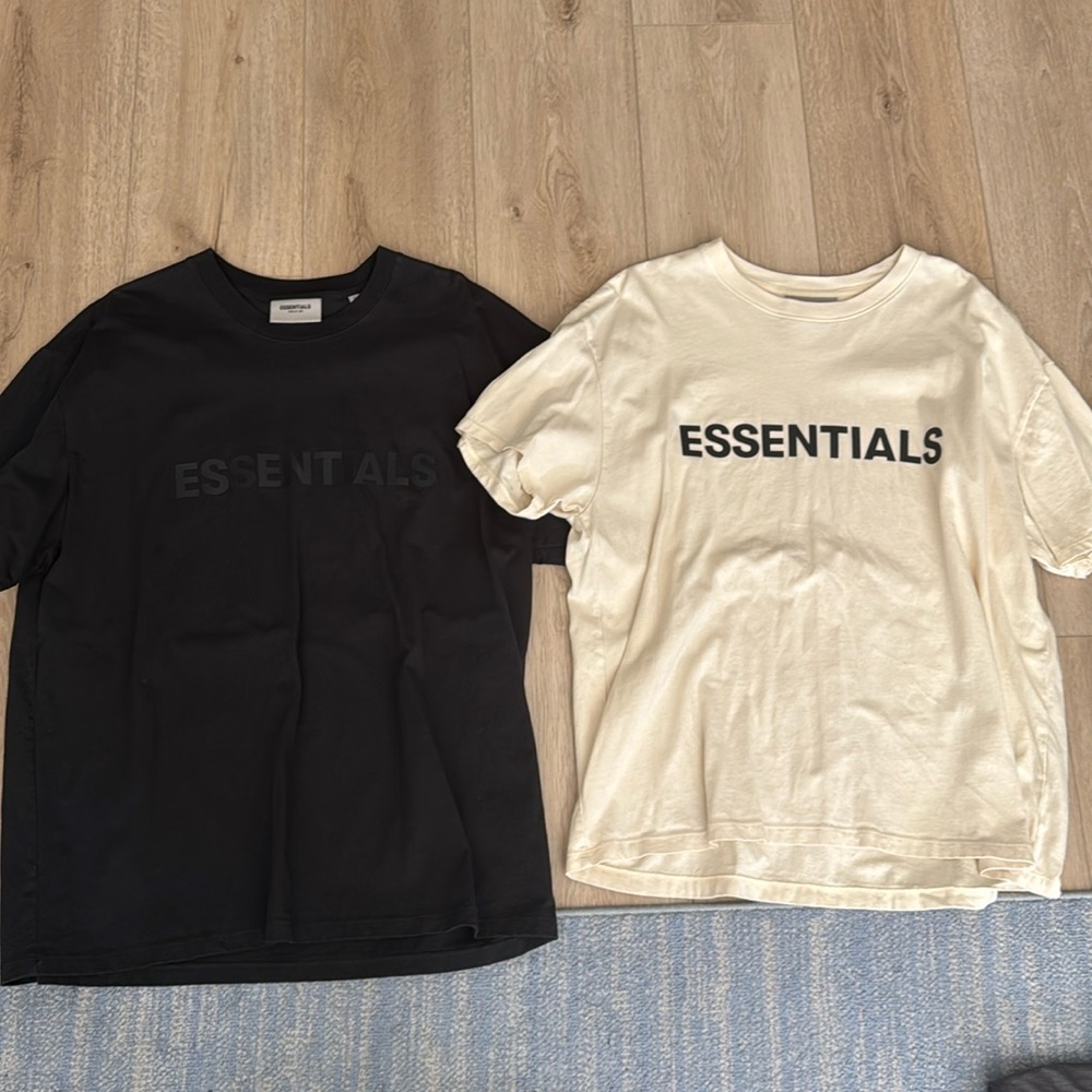 2 Essentials T shirts may be sold separately